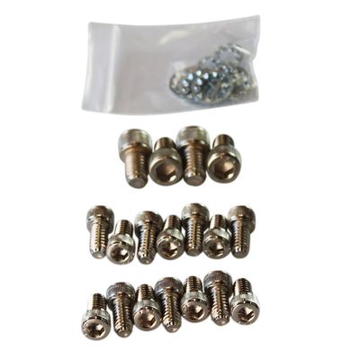 Oil Pan Bolt Kit Chevrolet Sm Block 265-400 Chrome Socket Head with Washers Oil Pan Bolt Kit Chevrolet Sm Block 265-400 Chrome Socket Head with Washers