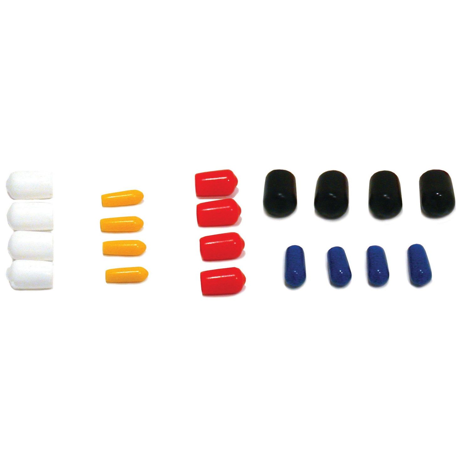 Carburettor Vacuum Line Cap Block Off Assortment Kit 5 Colours 20 pieces