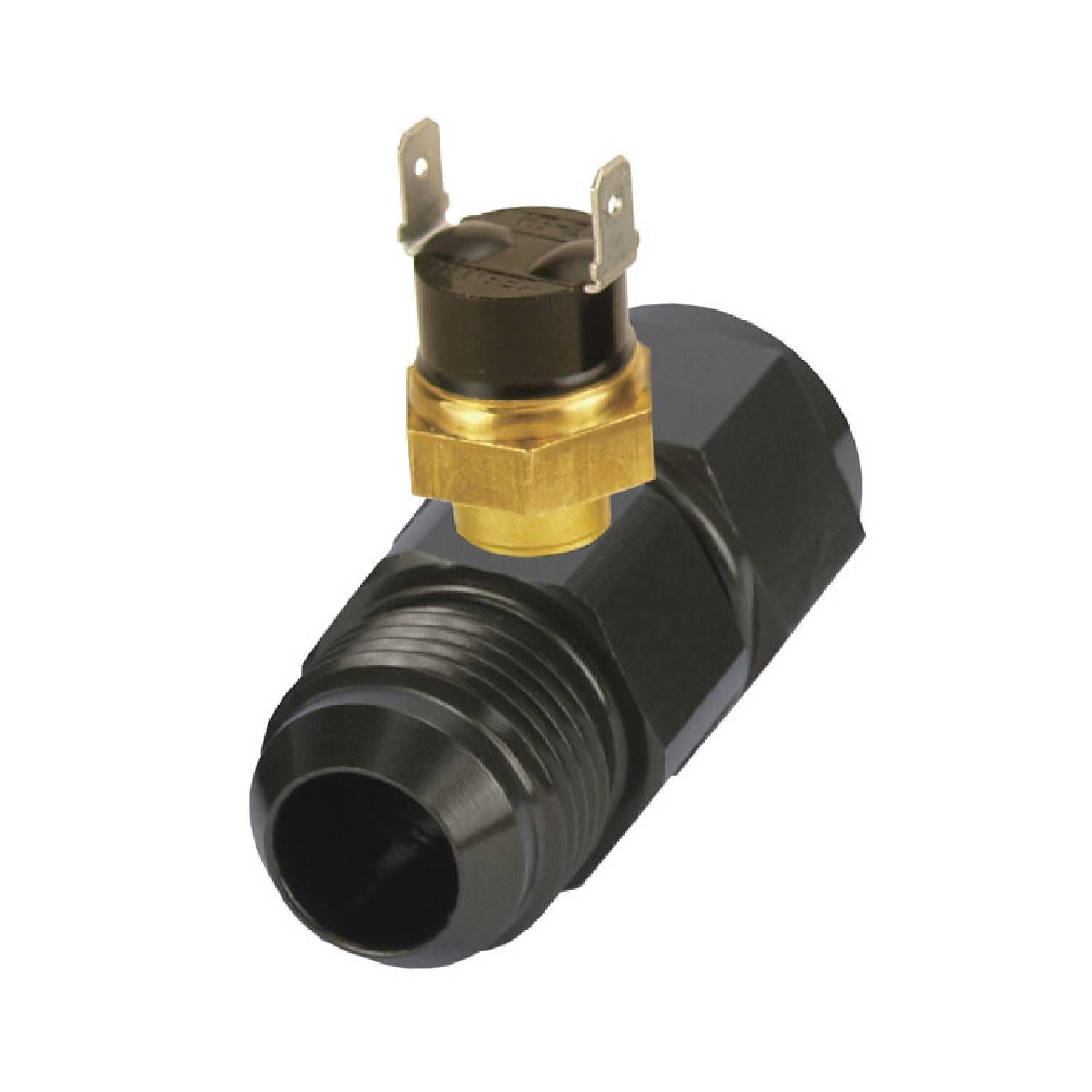 Derale In-Line Fan Control Thermostat Premium 190 Degree -10AN fittings 35027