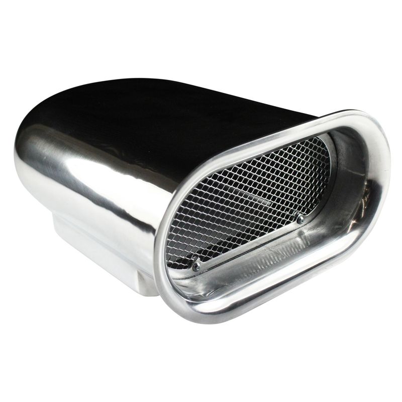 Scoop Short (Hilborn Style) Polished Smooth Alloy 13-1/2" Long