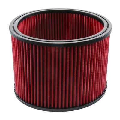 Air Filter/Air Cleaner Element Red 9" Wide 6" Tall Round High Performance Cotton