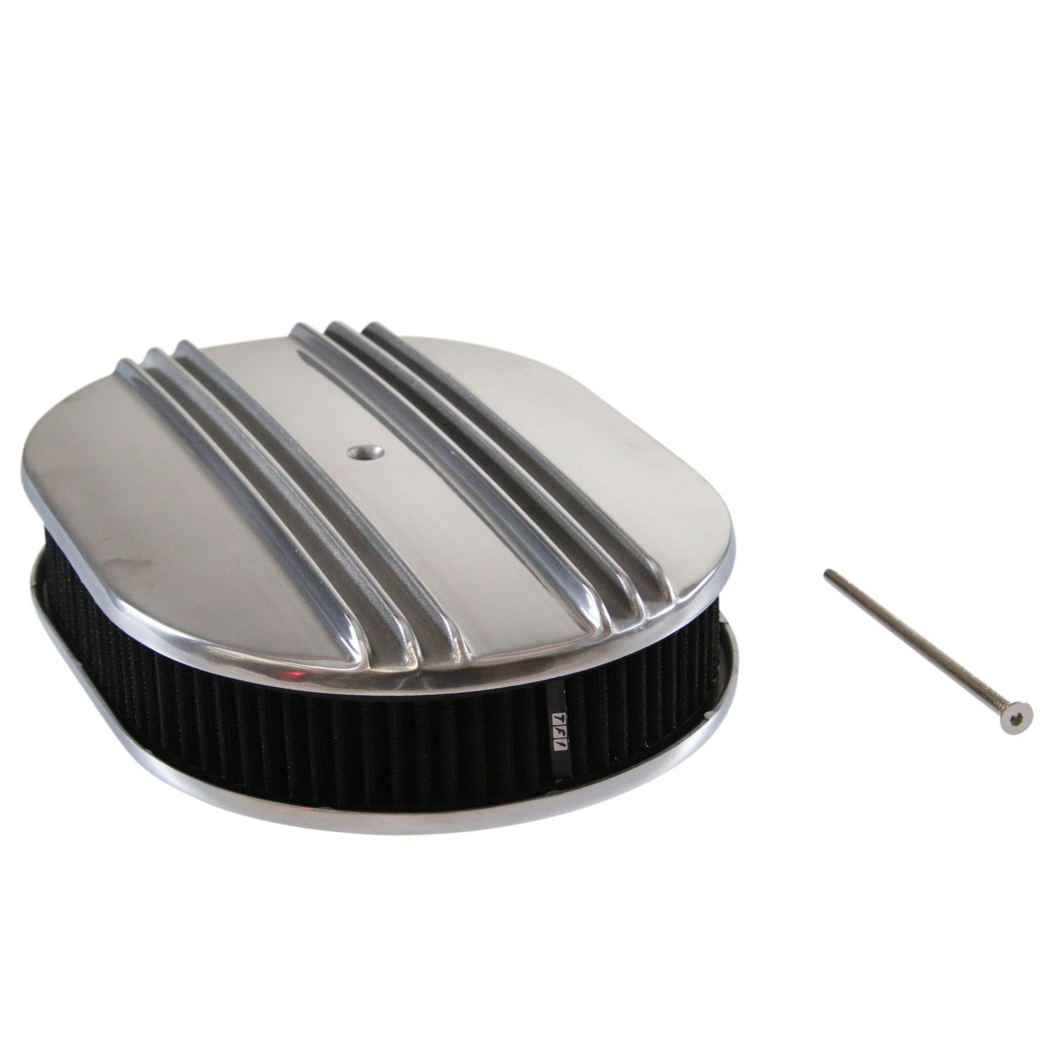 Oval Dual Centre Finned Air Filter/Air Cleaner 12 Oval Dual Centre Finned Air Filter/Air Cleaner 12" x 2" Holley Edelbrock Quadrajet Carter