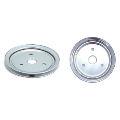 Pulley Crankshaft Single Groove Swp Chromed Steel Small Block Chevrolet 265-400 Pulley Crankshaft Single Groove Swp Chromed Steel Small Block Chevrolet 265-400