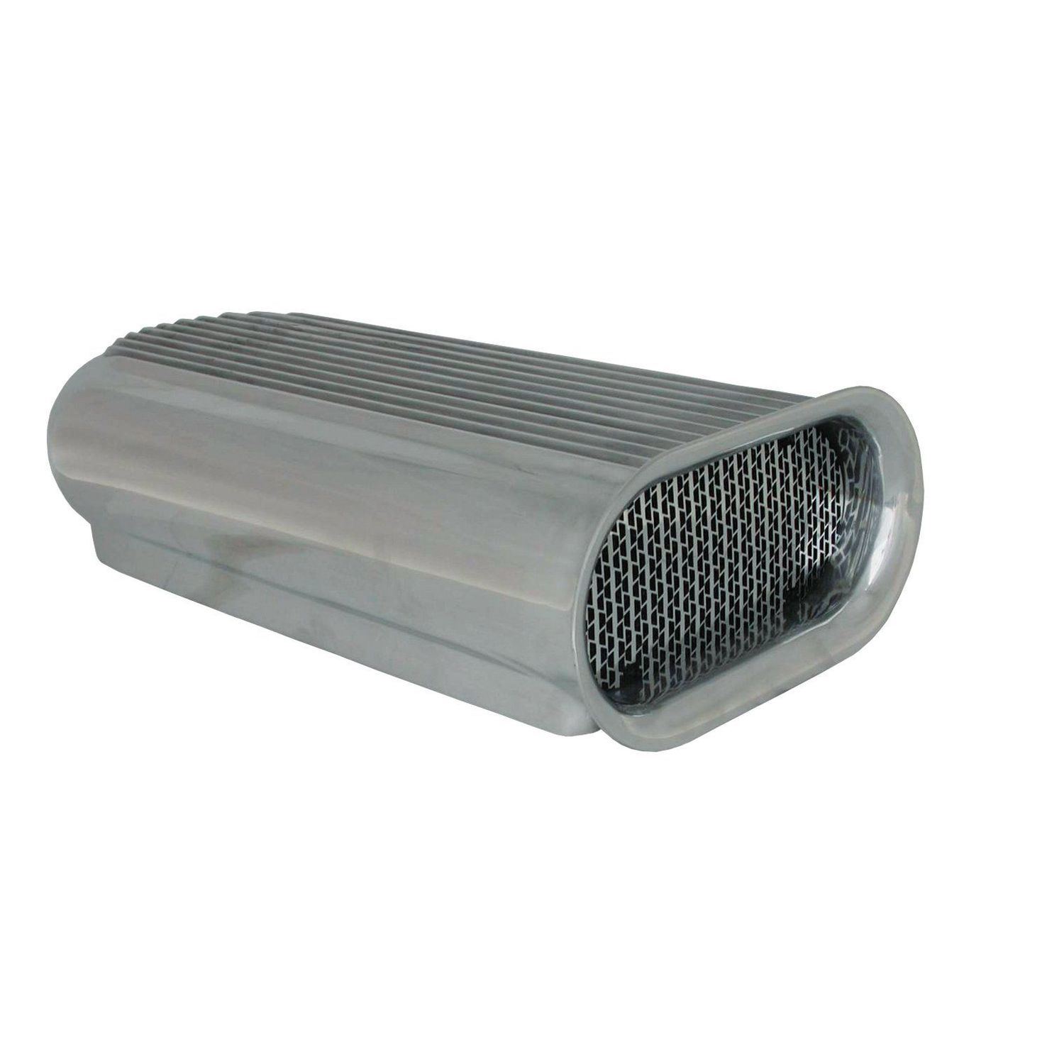 Scoop Long (Hilborn Style) Dual Carb Polished Finned Alloy 20 Scoop Long (Hilborn Style) Dual Carb Polished Finned Alloy 20" Long