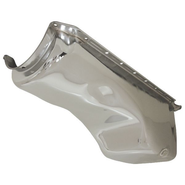 Oil Pan Sump Chevrolet Big Block 1965-90 396-454 Chrome Finish Oil Pan Sump Chevrolet Big Block 1965-90 396-454 Chrome Finish