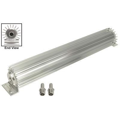 Aluminium Heat Sink Fluid Cooler 20-1/4" x 3". 3/8" Npt Inlet Derale (Old) 13252