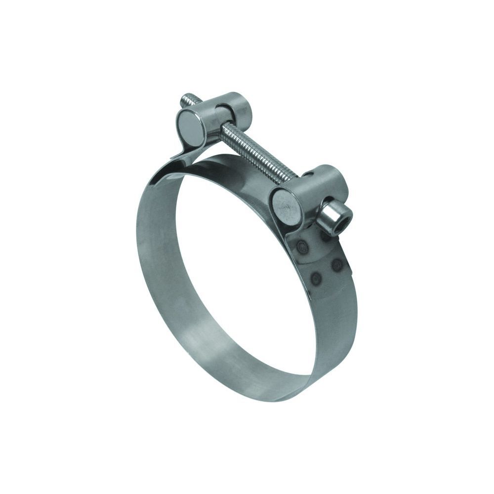 SINGLE Stainless Steel Extra Wide Hose Pipe Clamp 68-73mm