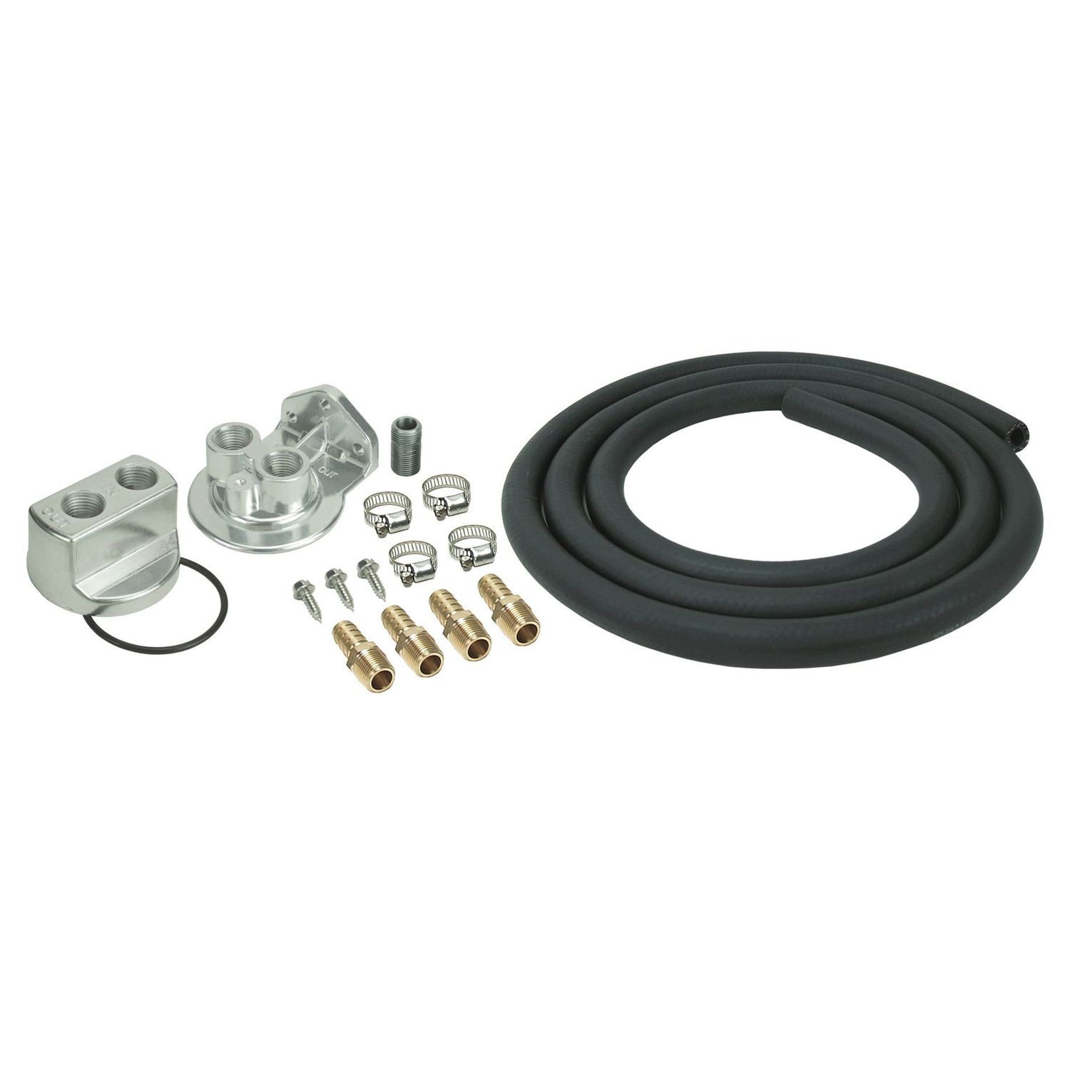 Derale Oil Filter Relocation Kit 18x1.5mm Oil Thread (Commodore VN V6 on) 15717 Derale Oil Filter Relocation Kit 18x1.5mm Oil Thread (Commodore VN V6 on) 15717