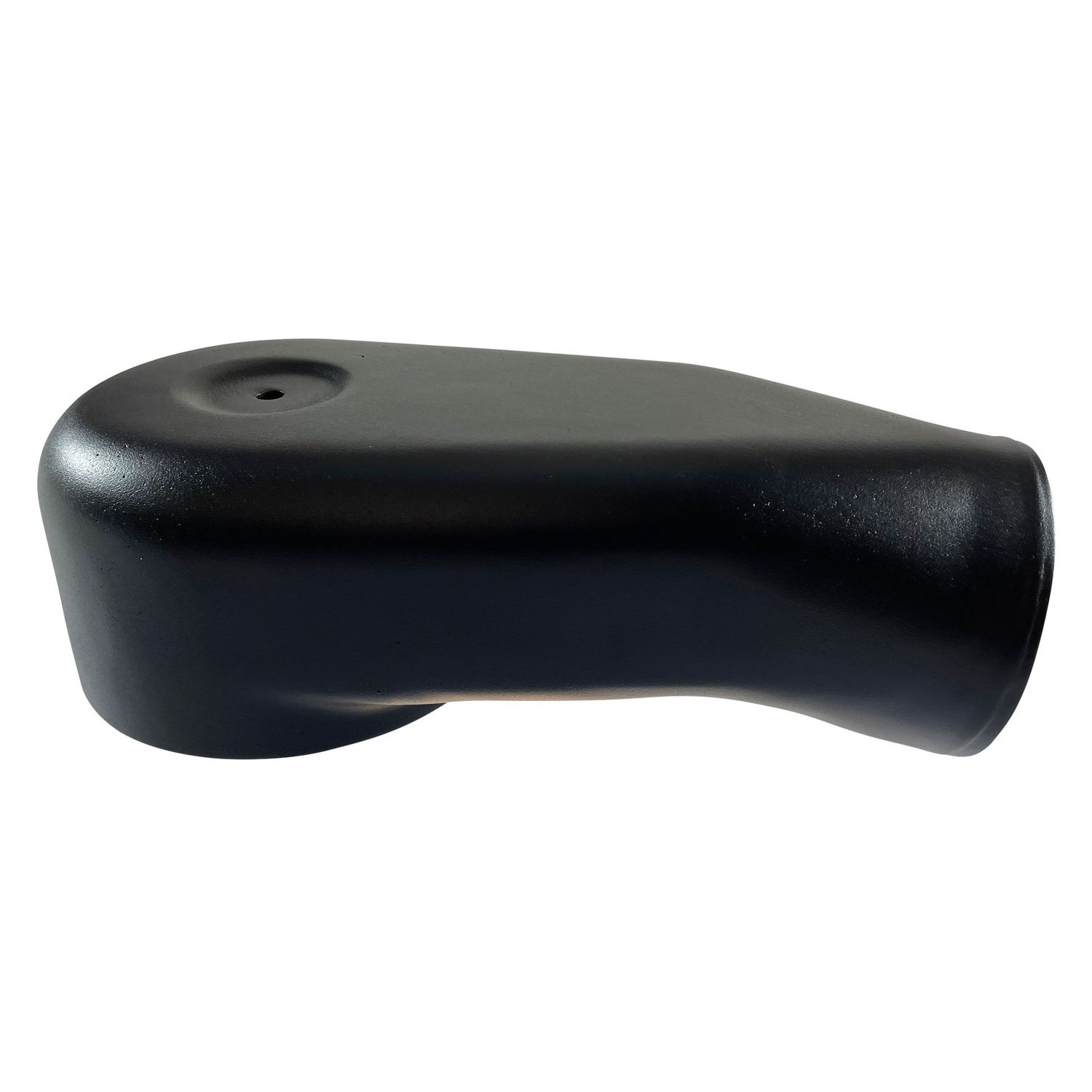 Air Intake Plenum Black Single Inlet 4" inch (100mm) fit Holley 5-1/8" Neck Carb