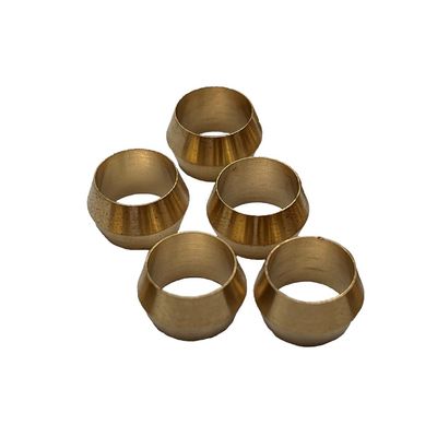 Brass Olives Standard No 1 - 3/8 Brass Olives Standard No 1 - 3/8" (9.5mm) Hose Tube - Pkt 5