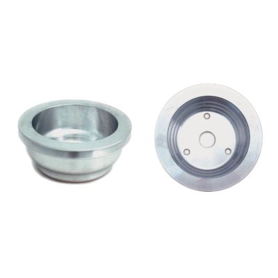 Pulley Crankshaft Single Groove Lwp Polished Alloy Small Block Chevrolet 265-400