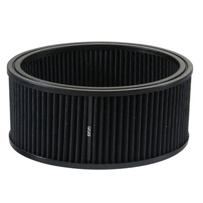 Air Filter/Air Cleaner Element Black 9" Wide 4" Tall Round High Performance Cotton