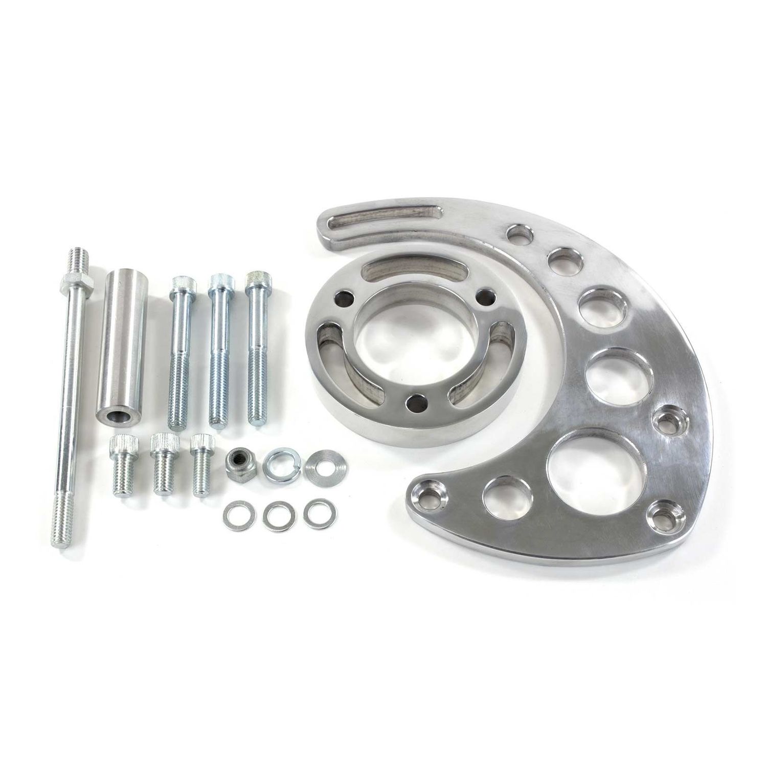 Alternator Bracket Kit Polished Aluminium Chevrolet Big Block Lwp Alternator Bracket Kit Polished Aluminium Chevrolet Big Block Lwp