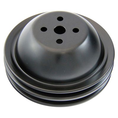 Pulley Water Pump Double Groove Swp Black Steel Big Block Chevrolet 396-454 Pulley Water Pump Double Groove Swp Black Steel Big Block Chevrolet 396-454