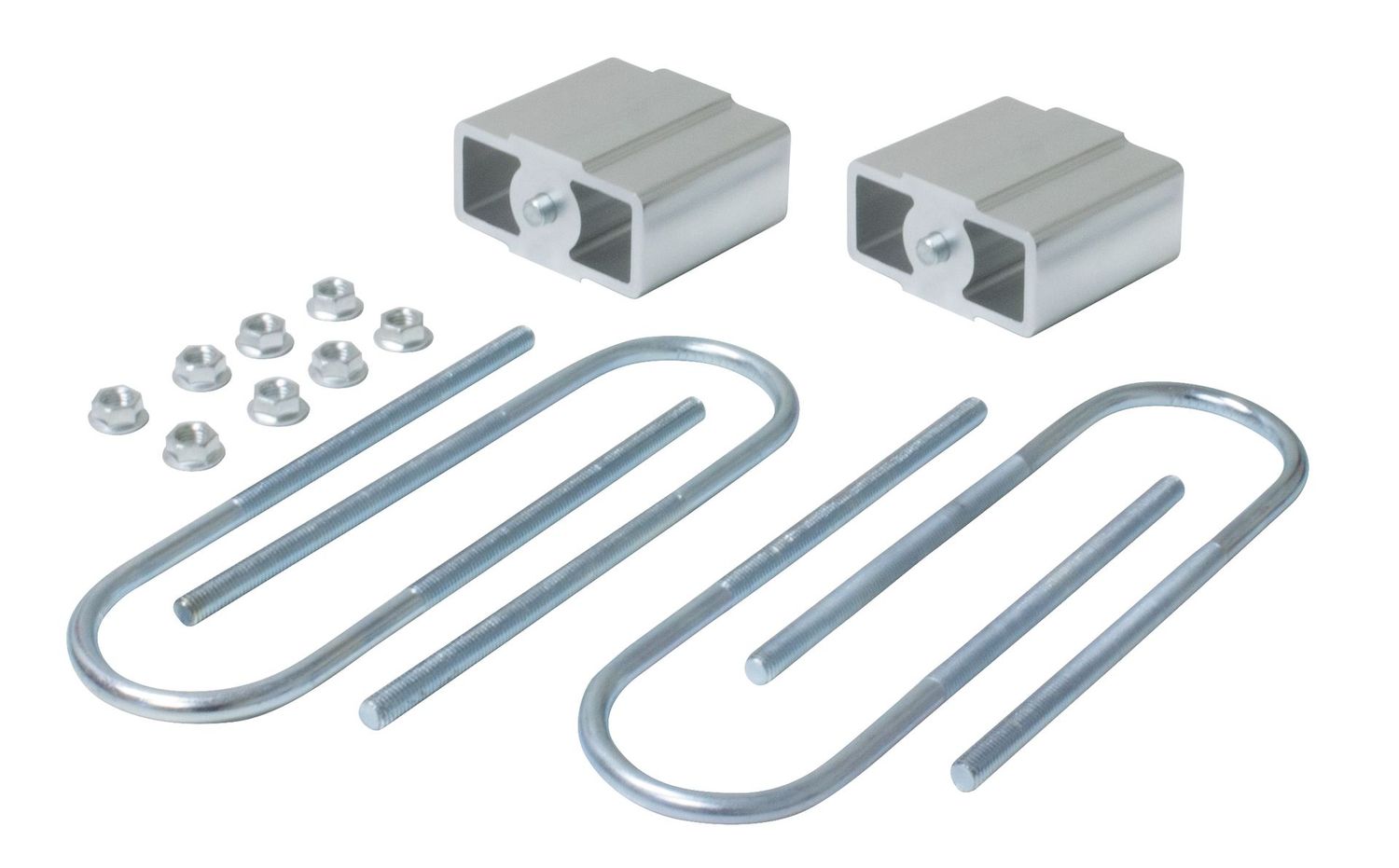 Lowering Block Kit 1.5" (40mm), 32mm Locating Pins, 75mmx12mm Ubolts - Ford Falcon 6 Cyl / Fairlane 6 Cyl / Fairmont 6 Cyl / LTD 6 Cyl / Mustang 6 Cyl 70mm Axle