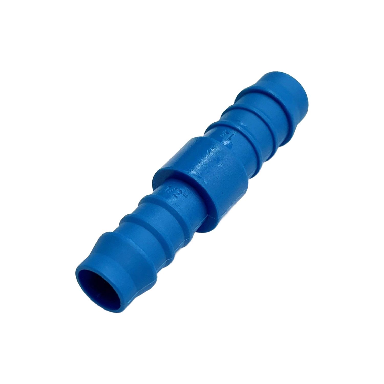 Nylon Plastic Straight Reducing Joiner 9/16 Nylon Plastic Straight Reducing Joiner 9/16" (14mm) to 1/2" (12.7mm) Hose Tube End