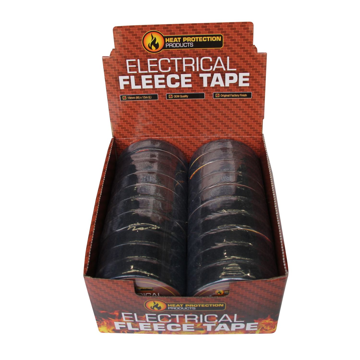 Thermal Fleece Wiring Loom Tape 19mm x 15mt roll Box 20 Thermal Fleece Wiring Loom Tape 19mm x 15mt roll Box 20