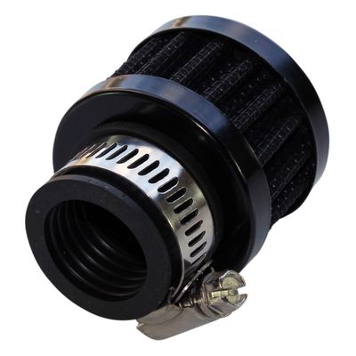 Breather Clamp On 1 Breather Clamp On 1"(25mm) ID Black Top Black Element