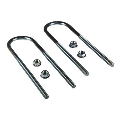 Differential U-Bolts 65mm ID, 12mm thread, 260mm Long with serrated nuts