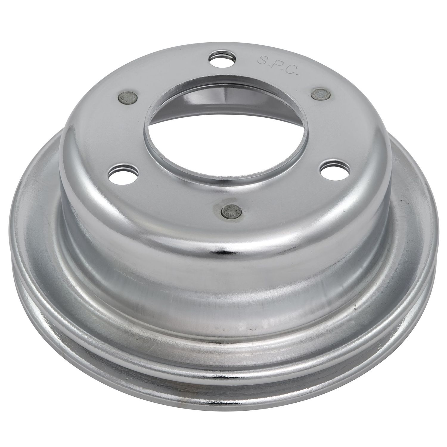 Pulley Crankshaft Single Groove Chromed Steel Ford Windsor 289 1965-66