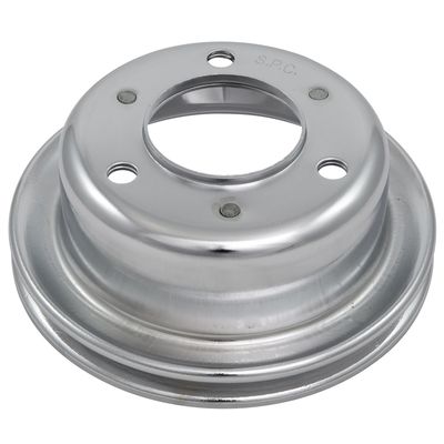 Pulley Crankshaft Single Groove Chromed Steel Ford Windsor 289 1965-66