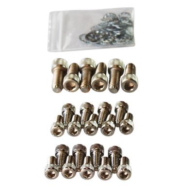 Oil Pan Bolt Kit Ford Cleveland/Windsor Chrome Socket Head with Washers