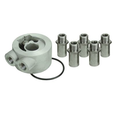 Thermostatic Universal Engine Sandwich Adaptor 5 Thread Sizes Derale 25702 Thermostatic Universal Engine Sandwich Adaptor 5 Thread Sizes Derale 25702
