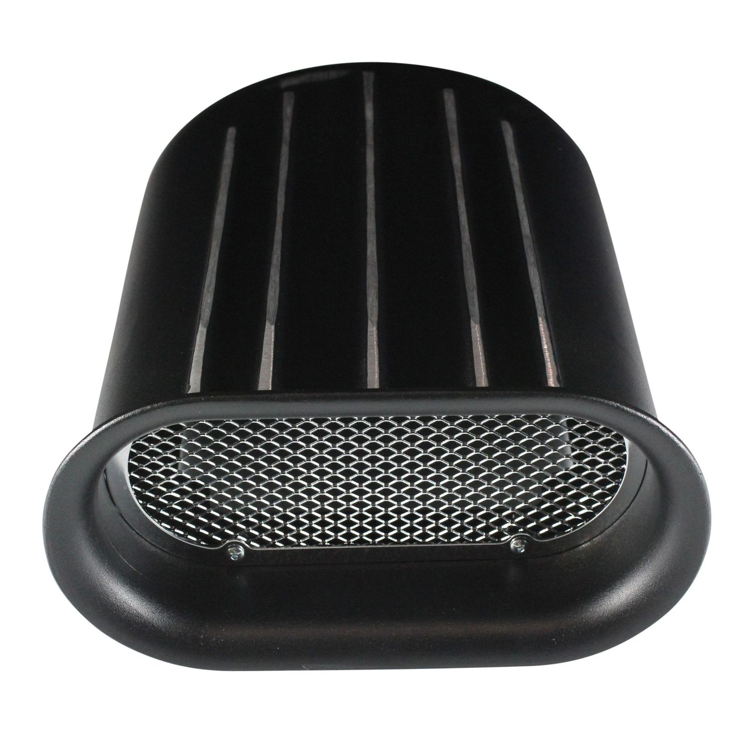 Scoop Short (Hilborn Style) Black 5 Finned Alloy 13-1/2 Scoop Short (Hilborn Style) Black 5 Finned Alloy 13-1/2" Long with filter