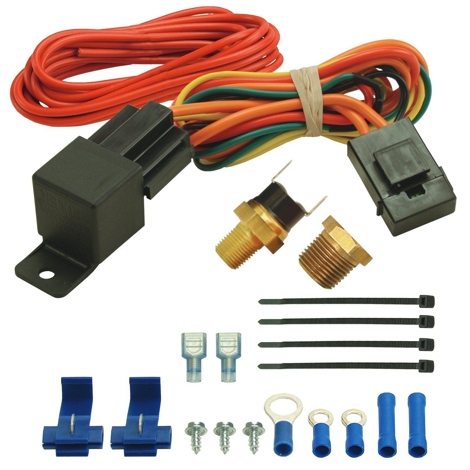 Derale Thread In Fan Switch kit 180 Degree 25Amp Max Capacity 16720 Derale Thread In Fan Switch kit 180 Degree 25Amp Max Capacity 16720