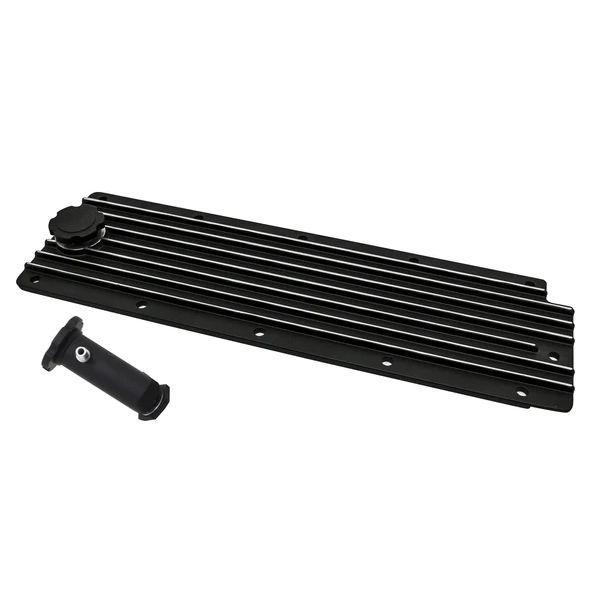 LS Chevrolet Gen III/IV Engine Valley Plate Cover with Oil Filler Hole Black LS Chevrolet Gen III/IV Engine Valley Plate Cover with Oil Filler Hole Black