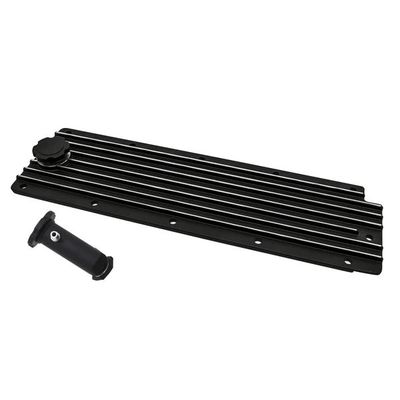 LS Chevrolet Gen III/IV Engine Valley Plate Cover with Oil Filler Hole Black