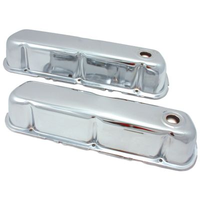 Valve Rocker Covers Chrome Ford Windsor V8 260-289-302-351 OEM Height Baffled-pr Valve Rocker Covers Chrome Ford Windsor V8 260-289-302-351 OEM Height Baffled-pr