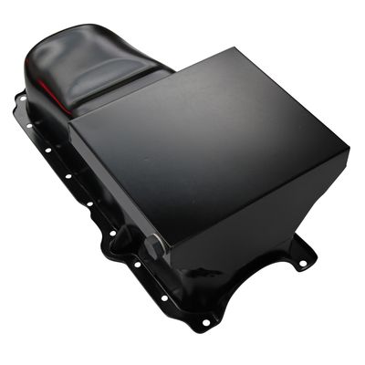 Oil Pan Chevrolet Sm Block 283-350 1986 on Extra Capacity 1pce Rear Main Black