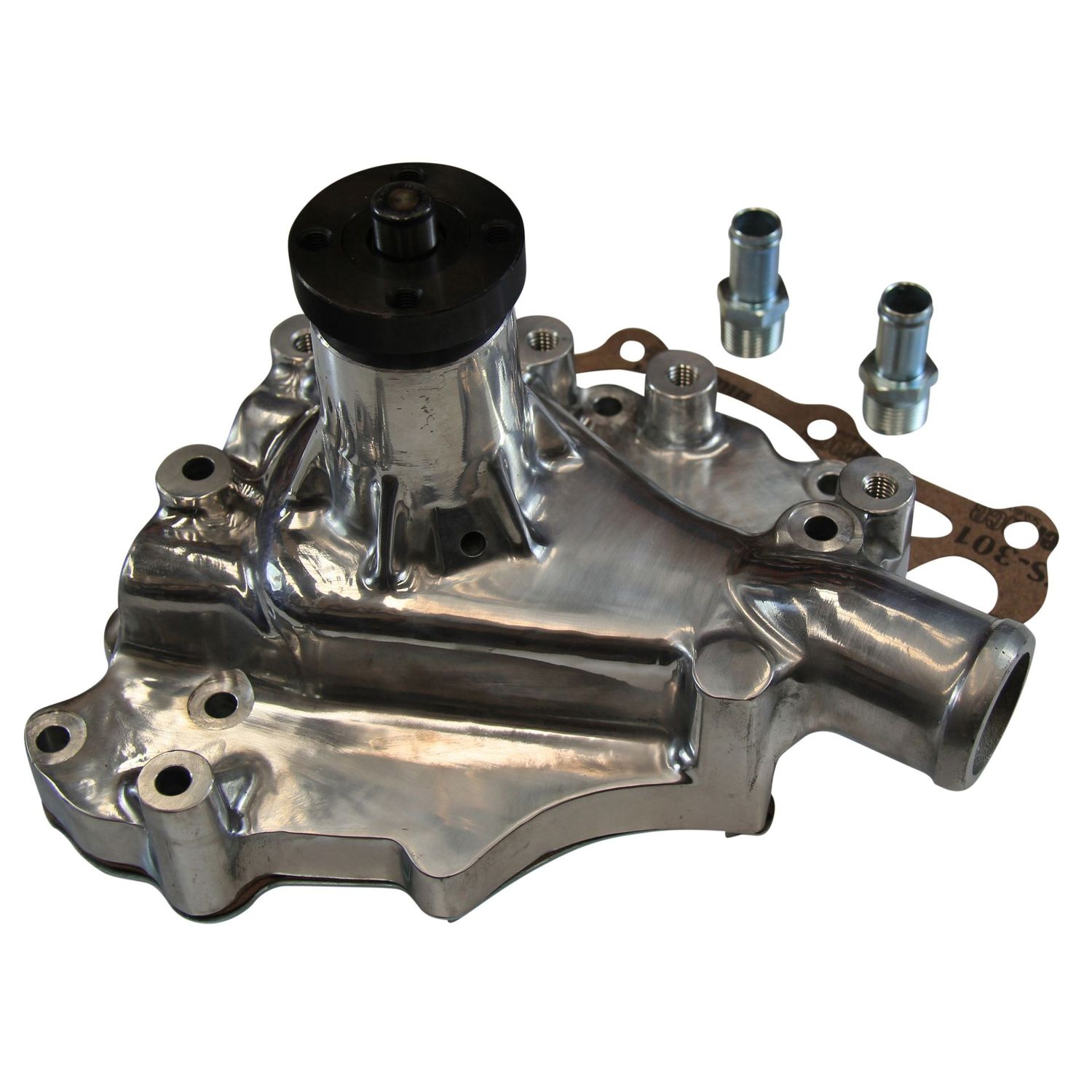 Water Pump Ford Windsor V8 260-289-302-351 Polished Alloy Hi Volume Water Pump Ford Windsor V8 260-289-302-351 Polished Alloy Hi Volume