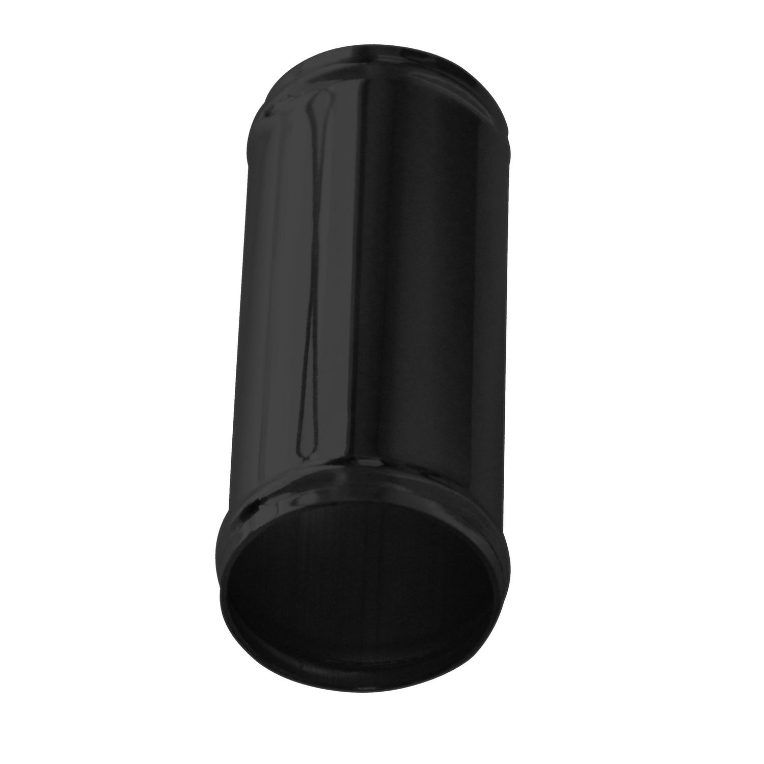 Intake Pipe Intercooler 3" (76mm) OD Straight Black Alloy Pipe 6" (150mm)