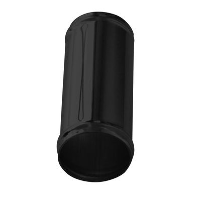 Intake Pipe Intercooler 3" (76mm) OD Straight Black Alloy Pipe 6" (150mm)