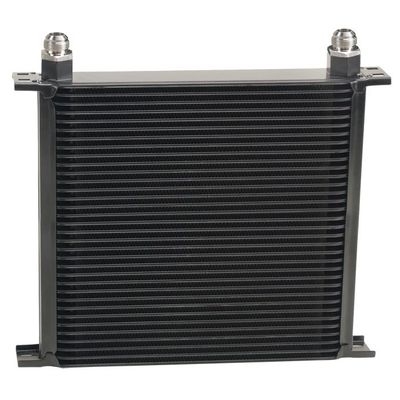 Stack Plate Fluid Cooler 34 Row Design Core-10AN Male Outlet Derale 53410