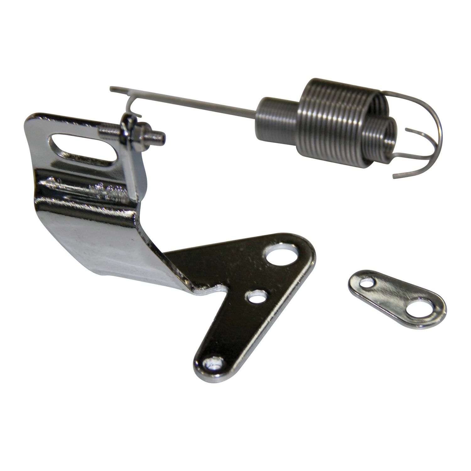 Throttle Cable Bracket Stainless Steel with Dual Springs Chev Ford Holden