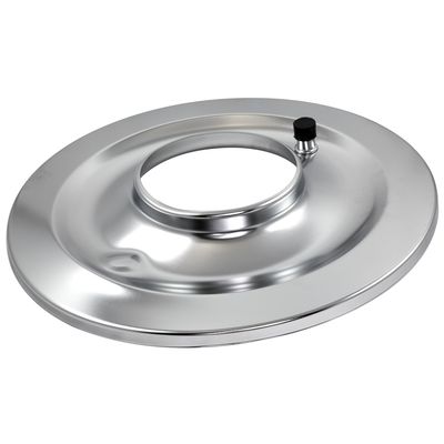 Air Filter/Air Cleaner Base 14 Inch Steel Zinc Holley Edelbrock Raised 5-1/8 Air Filter/Air Cleaner Base 14 Inch Steel Zinc Holley Edelbrock Raised 5-1/8" Carburettor