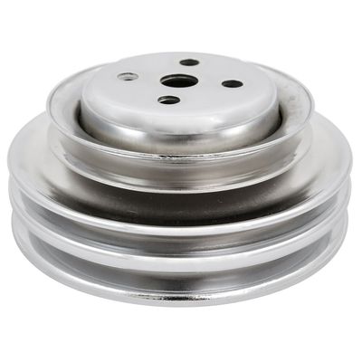 Pulley Water Pump Triple Groove Chromed Steel Ford Windsor 289 1964-73