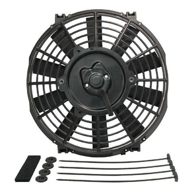 Derale 9 Derale 9" Tornado Electric Reversible Puller Fan with Mount Kit 570Cfm 16619