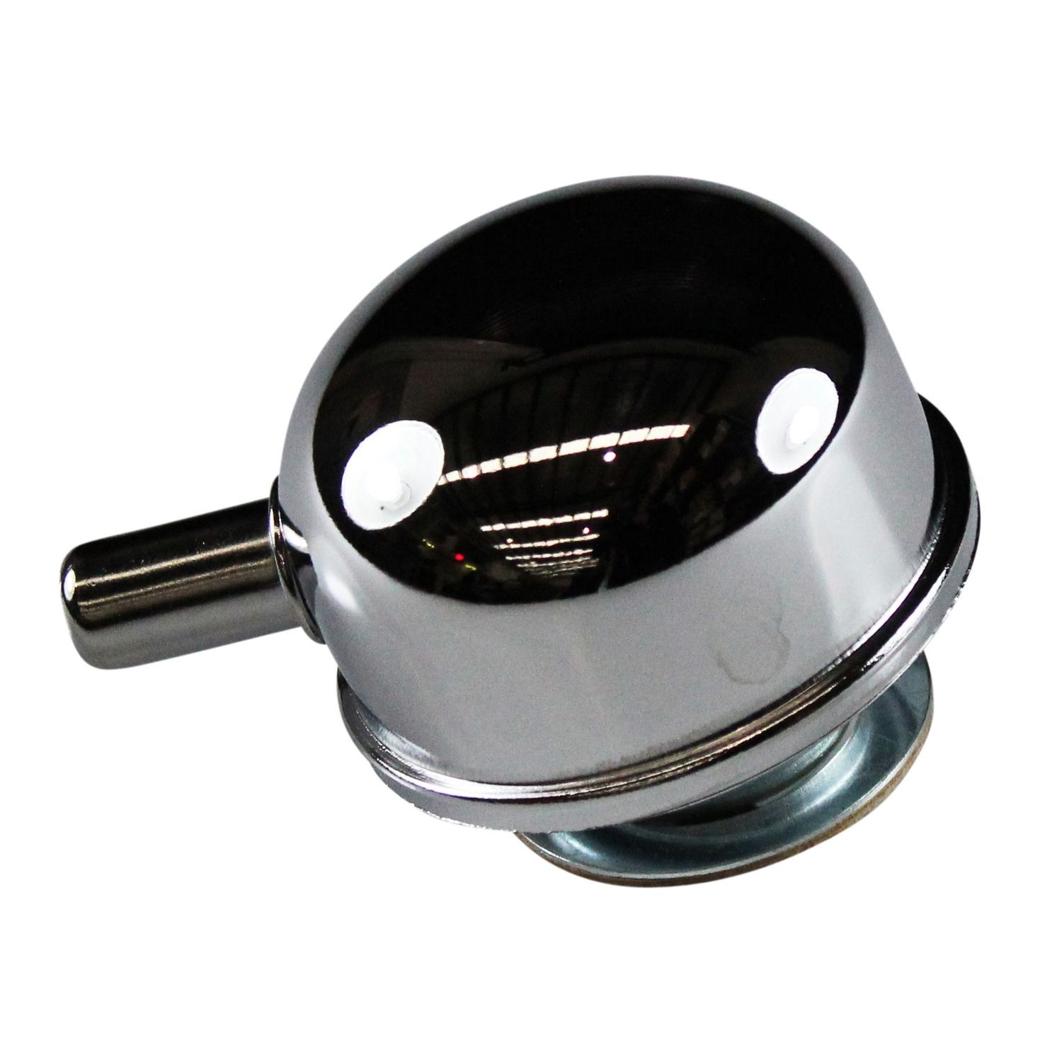 Valve Rocker Cover Breather Twist on Factory Style Ford Chromed Steel 12mm Side Tube