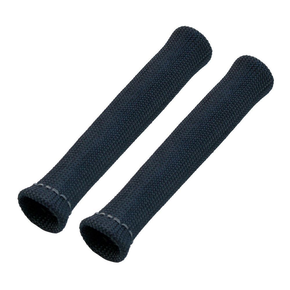 Spark Plug Heat Shield Insulation Boot Black Set 2 Universal 1"Id bends to 90'