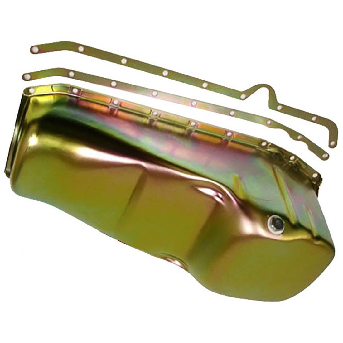 Oil Pan Sump Chevrolet Small Block 283-350-400 High Performance Style Zinc Oil Pan Sump Chevrolet Small Block 283-350-400 High Performance Style Zinc