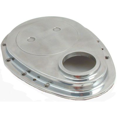 Timing Cover Polished Alloy Chevrolet Small Block 265-400 Engines