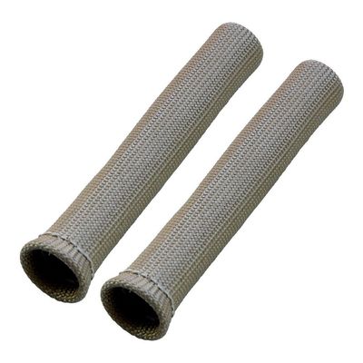 Spark Plug Heat Shield Insulation Boot Fawn Set 2 Universal 1"Id bends to 90'