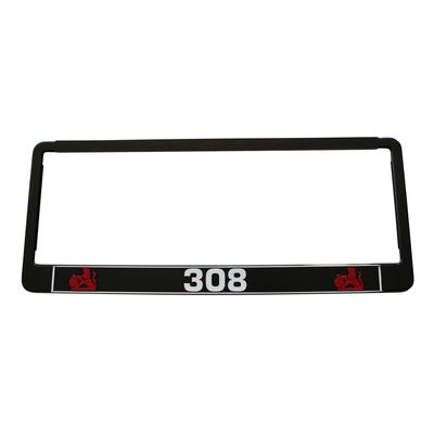 SINGLE 308 Polymer Number Plate Frame. Suits a 6 Digit Number Plate