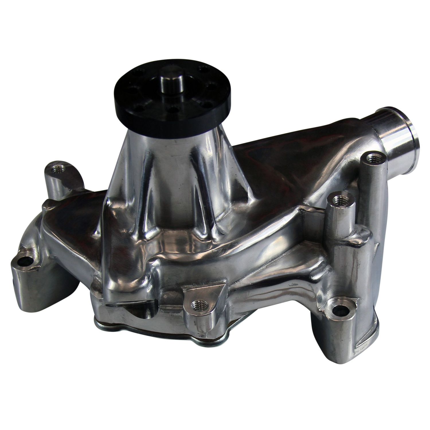 Water Pump Sm Blk Chevrolet 265-350 Lwp Polished Alloy Hi Volume Water Pump Sm Blk Chevrolet 265-350 Lwp Polished Alloy Hi Volume