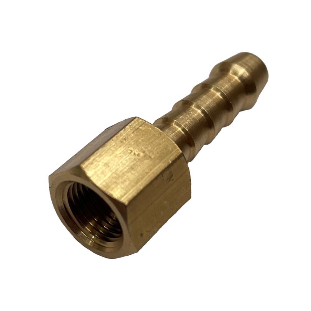 Female Connector 1/4 Female Connector 1/4" (6.3mm) Hose Tube End to 1/8" (8.6mm) Female BSP Thread