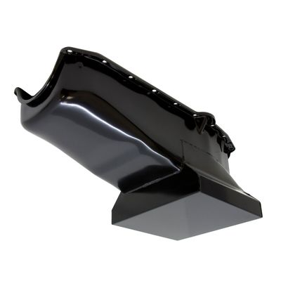 Oil Pan Sump Chevrolet Small Block 283-350-400 Extra Capacity Street Strip Black